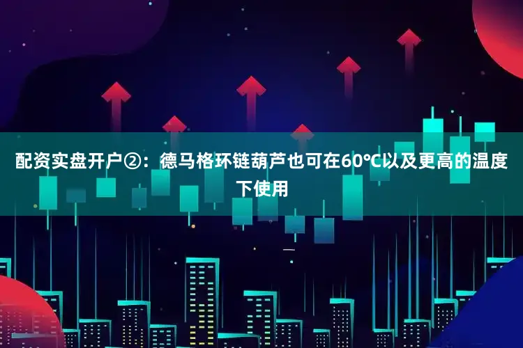 配资实盘开户②：德马格环链葫芦也可在60℃以及更高的温度下使用